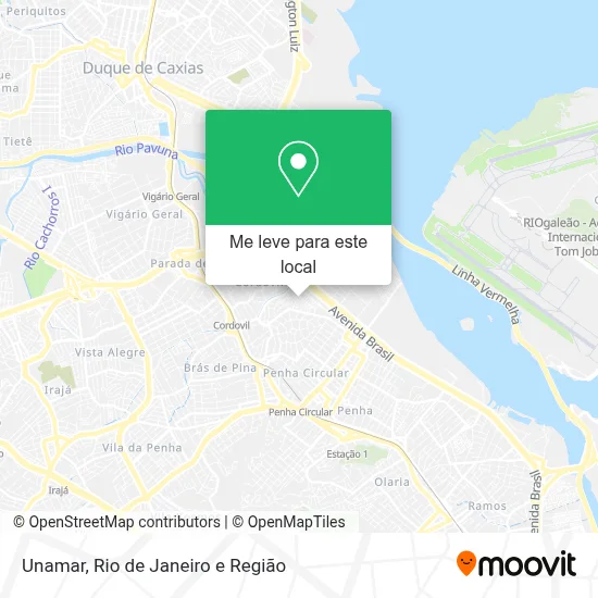 Unamar mapa
