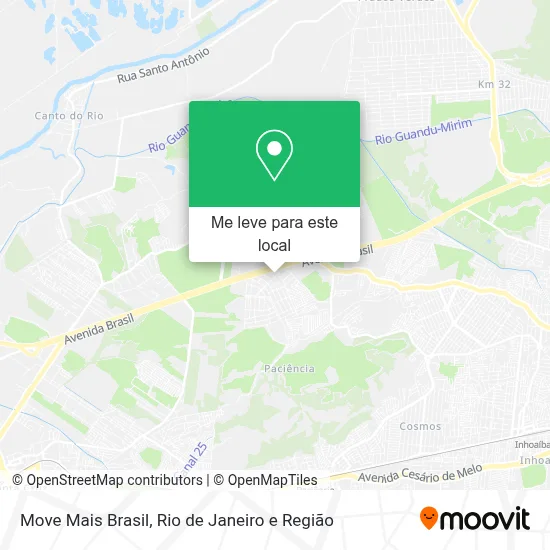 Move Mais Brasil mapa