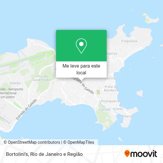 Bortolini's mapa