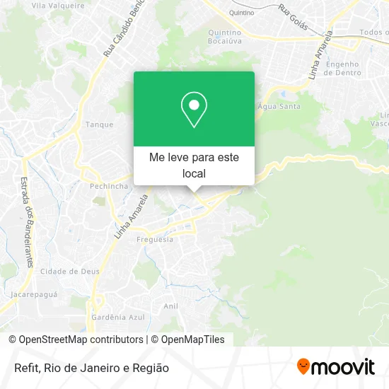 Refit mapa