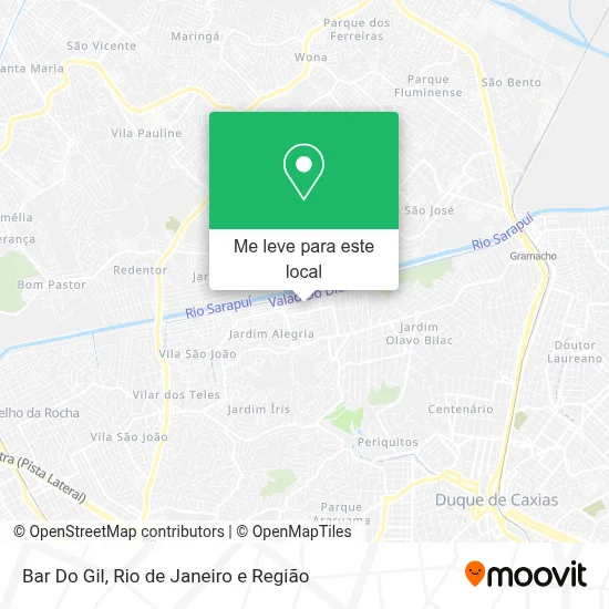 Bar Do Gil mapa