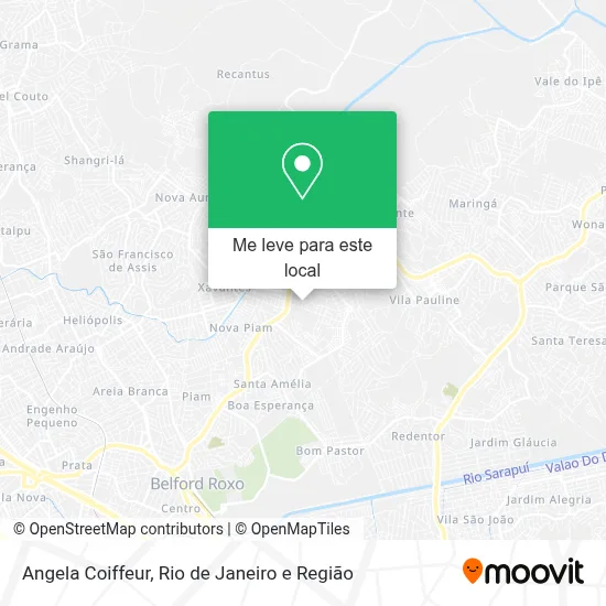 Angela Coiffeur mapa