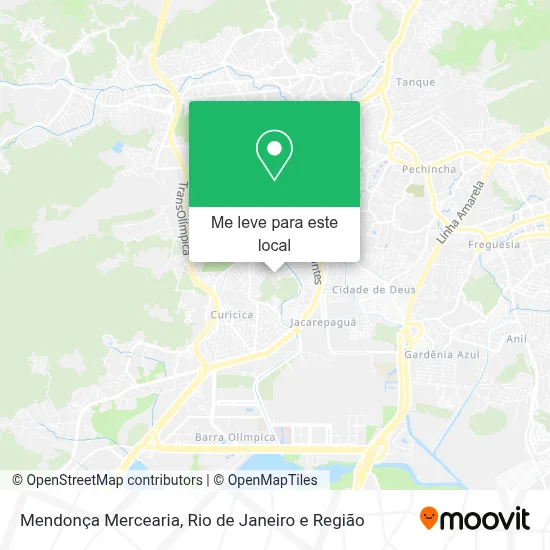 Mendonça Mercearia mapa