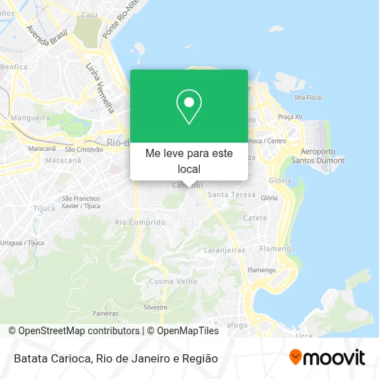 Batata Carioca mapa