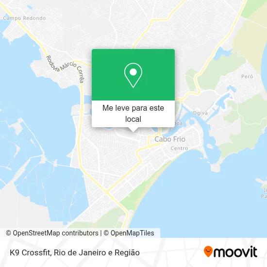 K9 Crossfit mapa