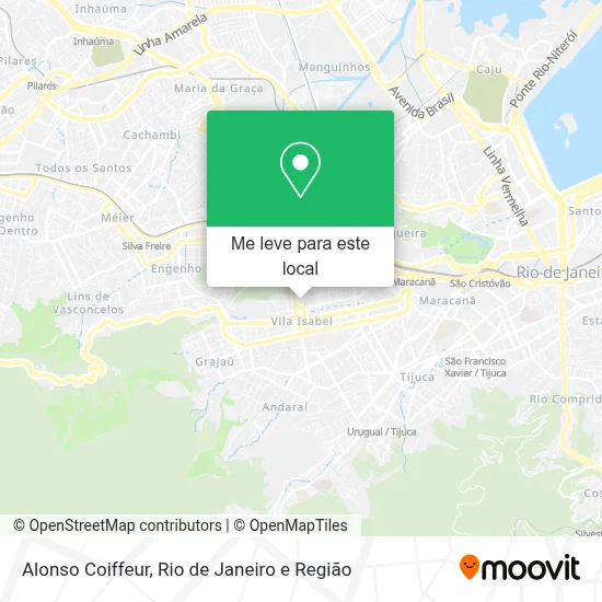 Alonso Coiffeur mapa