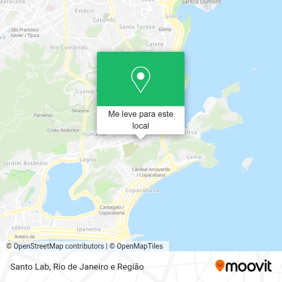 Santo Lab mapa