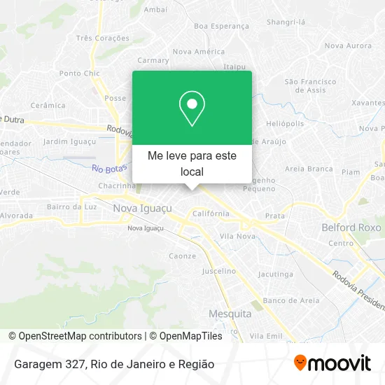 Garagem 327 mapa
