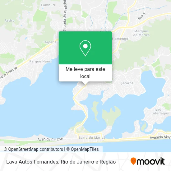 Lava Autos Fernandes mapa