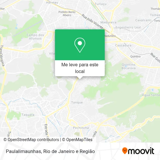 Paulalimaunhas mapa