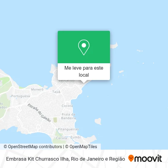 Embrasa Kit Churrasco Ilha mapa