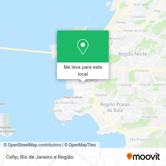 Cefip mapa