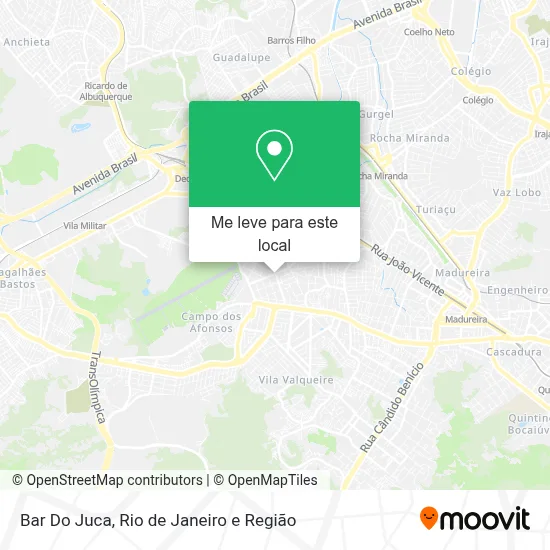 Bar Do Juca mapa