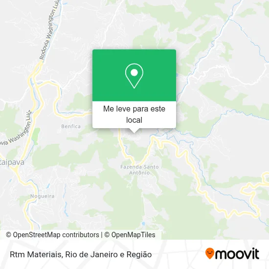 Rtm Materiais mapa