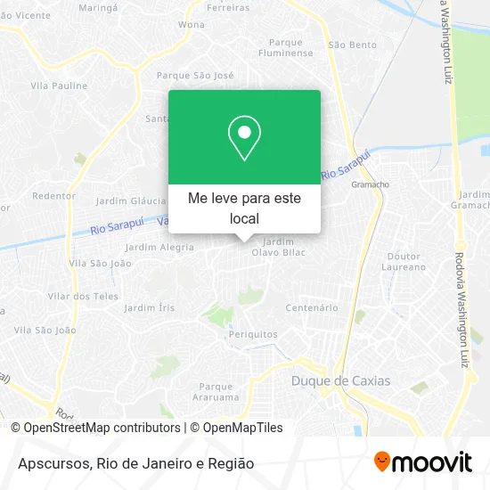 Apscursos mapa