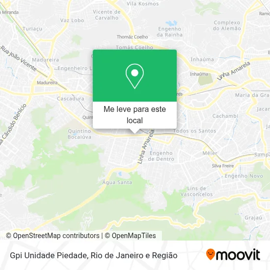 Gpi Unidade Piedade mapa