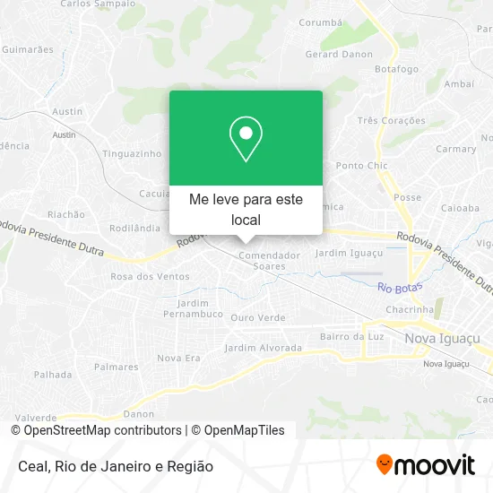 Ceal mapa