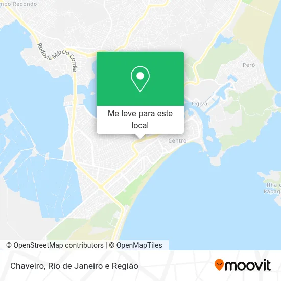 Chaveiro mapa