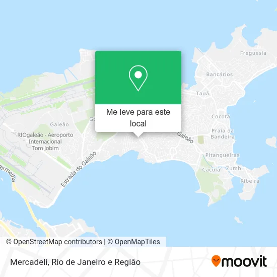 Mercadeli mapa