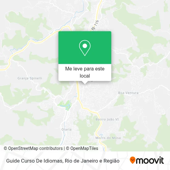 Guide Curso De Idiomas mapa