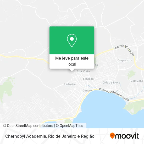 Chernobyl Academia mapa