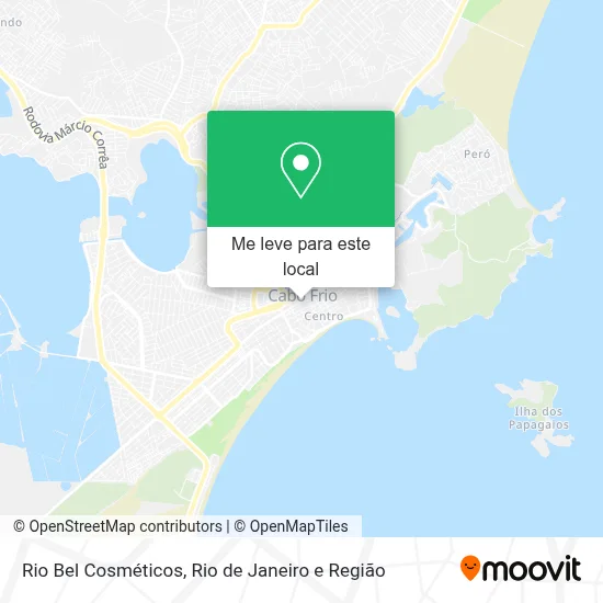 Rio Bel Cosméticos mapa