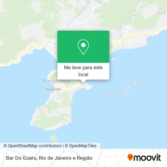Bar Do Guaru mapa
