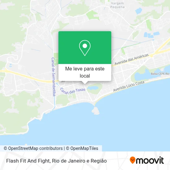 Flash Fit And Fight mapa