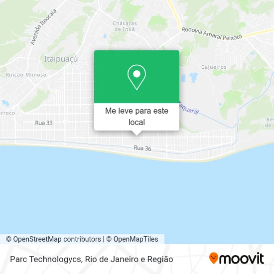Parc Technologycs mapa