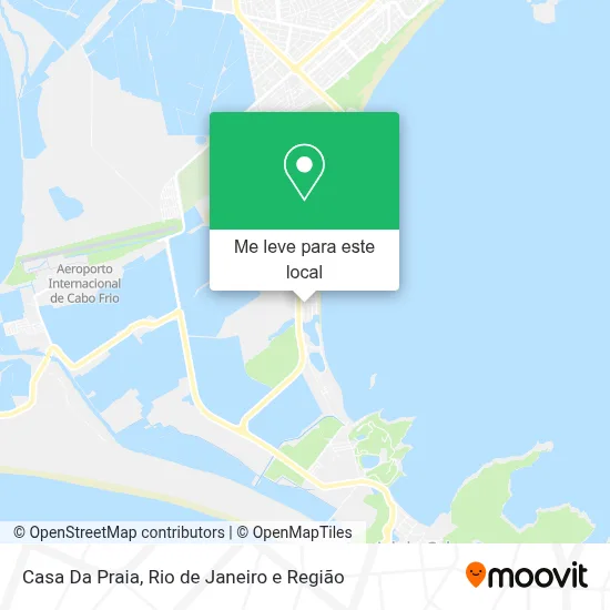 Casa Da Praia mapa