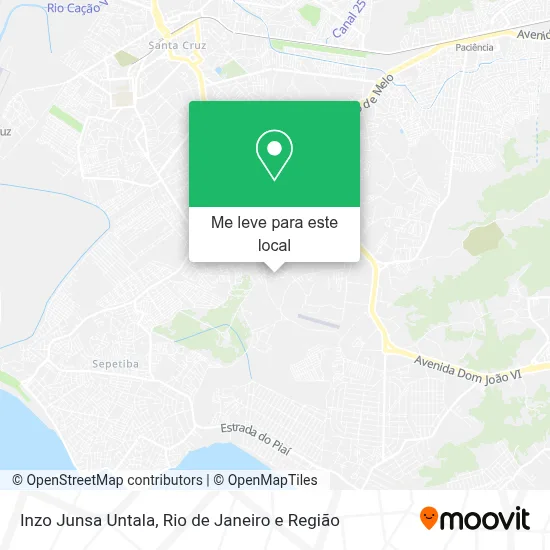 Inzo Junsa Untala mapa