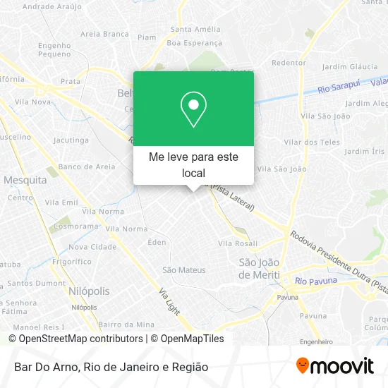 Bar  Do Arno mapa