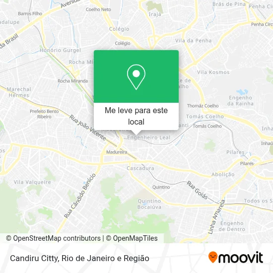 Candiru Citty mapa