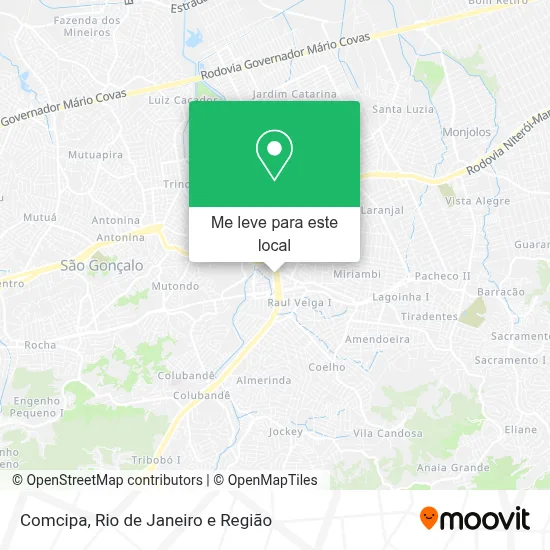 Comcipa mapa