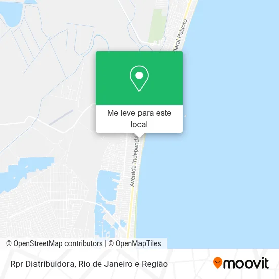 Rpr Distribuidora mapa