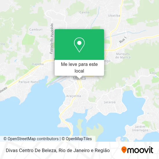 Divas Centro De Beleza mapa
