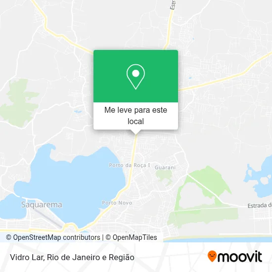 Vidro Lar mapa