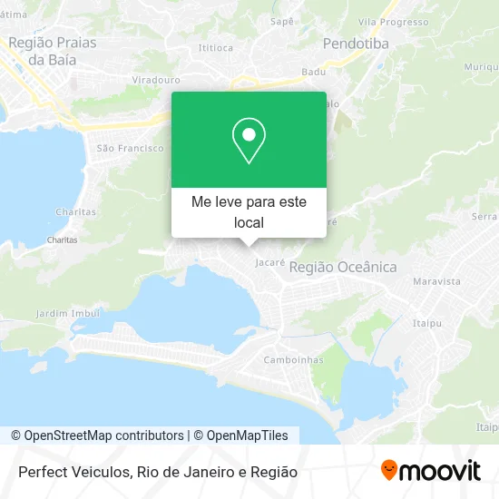 Perfect Veiculos mapa