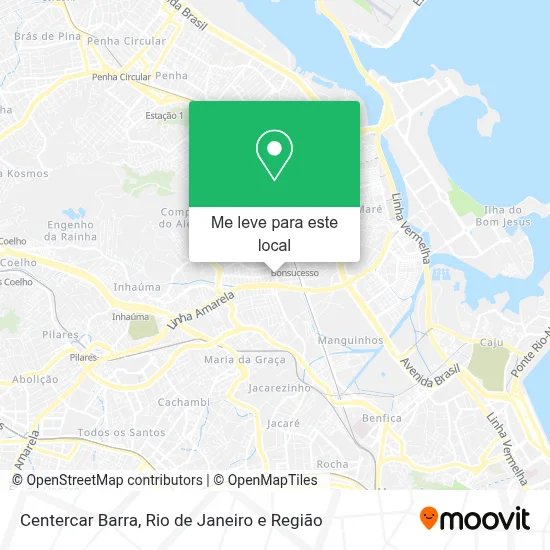 Centercar Barra mapa
