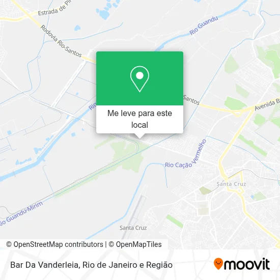 Bar Da Vanderleia mapa