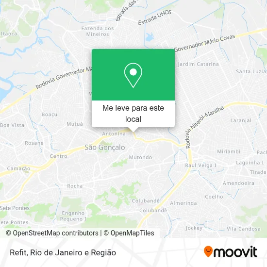 Refit mapa