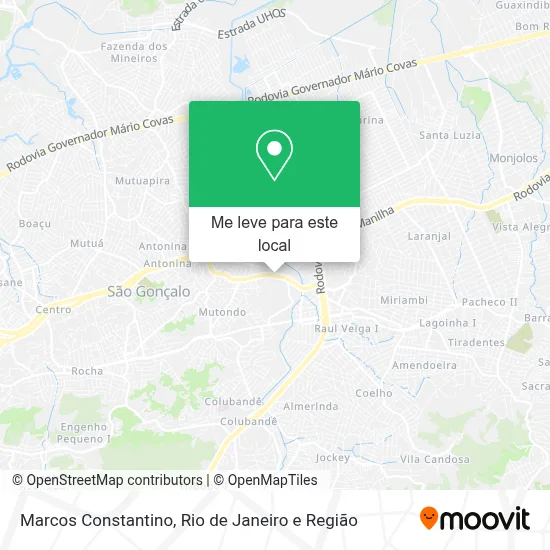 Marcos Constantino mapa