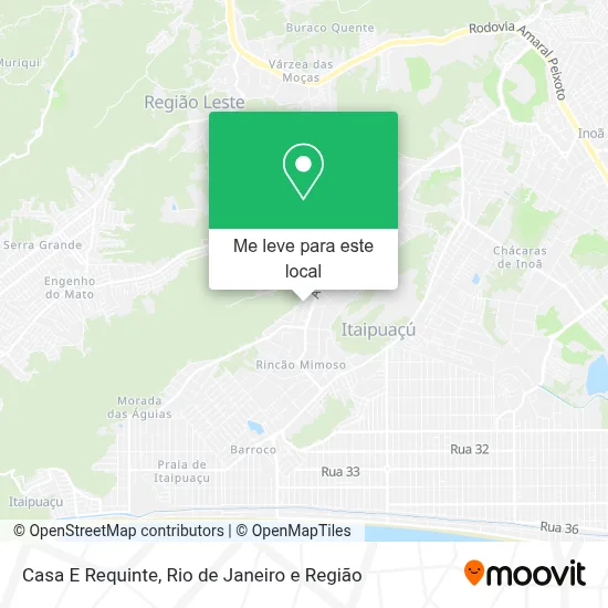 Casa E Requinte mapa
