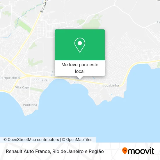 Renault Auto France mapa