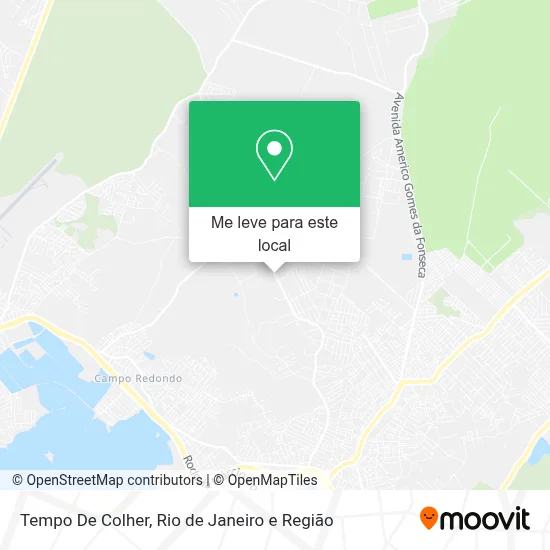 Tempo De Colher mapa