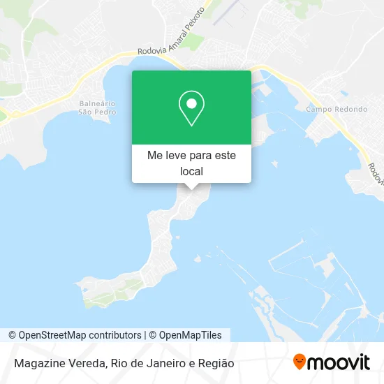 Magazine Vereda mapa