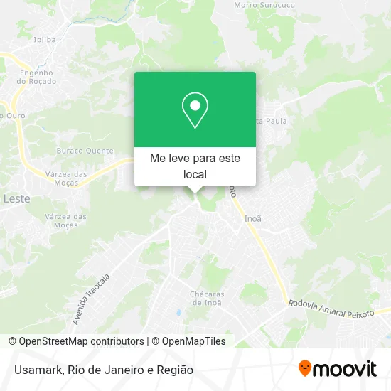 Usamark mapa