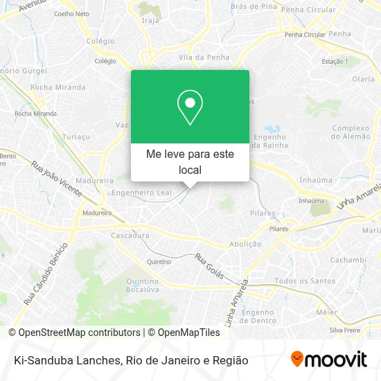 Ki-Sanduba Lanches mapa