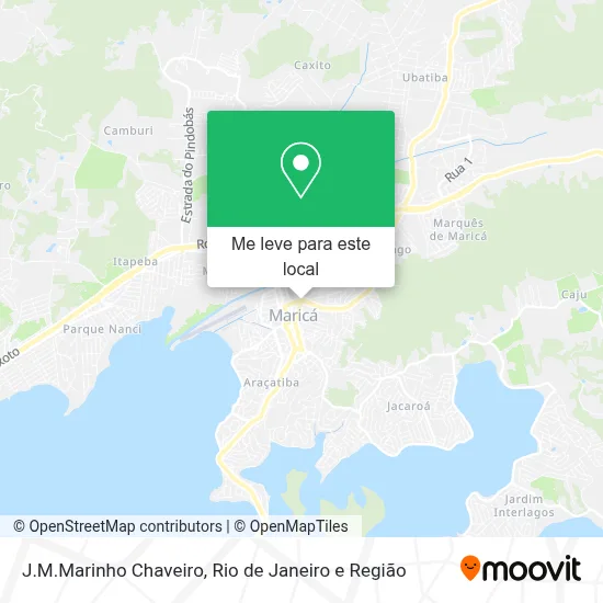 J.M.Marinho Chaveiro mapa