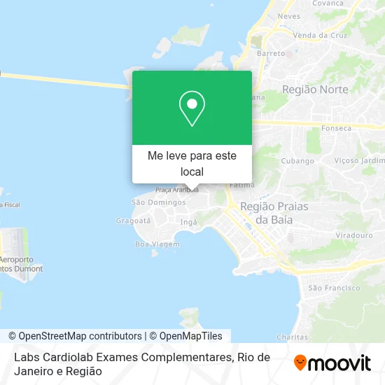 Labs Cardiolab Exames Complementares mapa